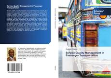 Service Quality Management in Passenger Transportation kitap kapağı