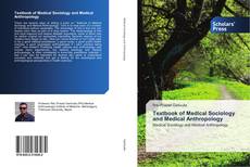 Textbook of Medical Sociology and Medical Anthropology kitap kapağı