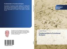 Bookcover of Fundamentals in Functional Analysis