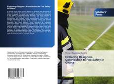 Capa do livro de Exploring Designers Contribution to Fire Safety in Ghana 