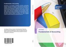 Bookcover of Fundamentals of Accounting