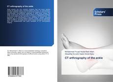 Bookcover of CT arthrography of the ankle