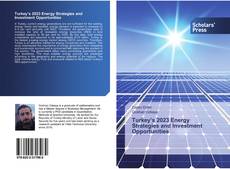 Turkey’s 2023 Energy Strategies and Investment Opportunities kitap kapağı