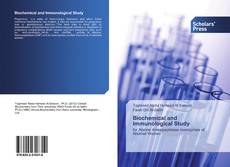 Buchcover von Biochemical and Immunological Study