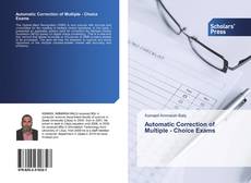 Buchcover von Automatic Correction of Multiple - Choice Exams