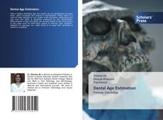 Copertina di Dental Age Estimation