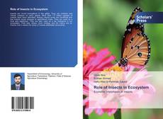 Buchcover von Role of Insects in Ecosystem