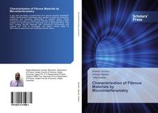 Buchcover von Characterization of Fibrous Materials by Microinterferometry