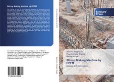 Buchcover von Stirrup Making Machine by HPFM