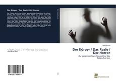 Обложка Der Körper / Das Reale / Der Horror