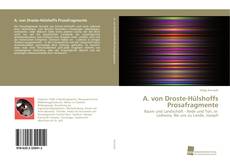 Capa do livro de A. von Droste-Hülshoffs Prosafragmente 