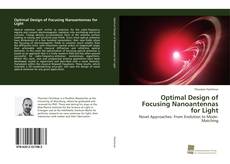 Capa do livro de Optimal Design of Focusing Nanoantennas for Light 