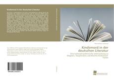 Capa do livro de Kindsmord in der deutschen Literatur 