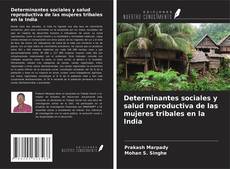 Capa do livro de Determinantes sociales y salud reproductiva de las mujeres tribales en la India 