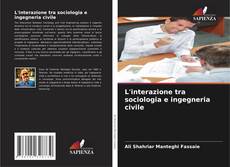 Buchcover von L'interazione tra sociologia e ingegneria civile