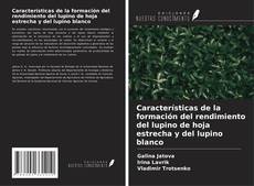Copertina di Características de la formación del rendimiento del lupino de hoja estrecha y del lupino blanco