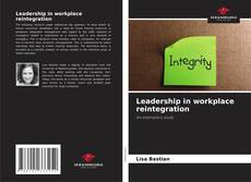 Portada del libro de Leadership in workplace reintegration