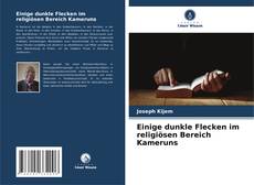Buchcover von Einige dunkle Flecken im religiösen Bereich Kameruns