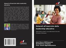 Portada del libro de Ostacoli all’esercizio della leadership educativa