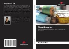Buchcover von Significant art