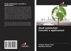 Couverture de Studi ambientali: Concetti e applicazioni