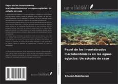 Copertina di Papel de los invertebrados macrobentónicos en las aguas egipcias: Un estudio de caso
