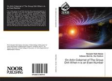 Portada del libro de On Artin Cokernel of The Group Dnh When n is an Even Number