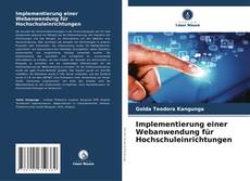 Bookcover of Implementierung einer Webanwendung für Hochschuleinrichtungen