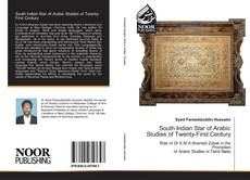 Couverture de South Indian Star of Arabic Studies of Twenty-First Century