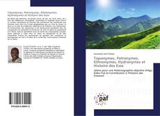 Copertina di Toponymes, Patronymes, Ethnonymes, Hydronymes et Histoire des Ewe