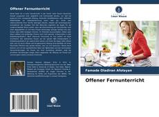 Capa do livro de Offener Fernunterricht 