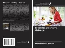 Buchcover von Educación abierta y a distancia