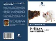 Buchcover von Konflikte und Konfliktlösung in der Landwirtschaft