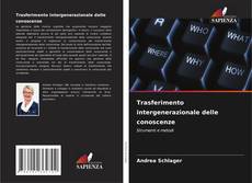 Trasferimento intergenerazionale delle conoscenze kitap kapağı