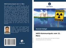 Buchcover von IAEO-Kommuniqués vom 11. März