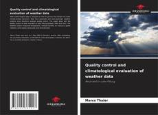Borítókép a  Quality control and climatological evaluation of weather data - hoz