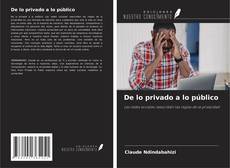 Buchcover von De lo privado a lo público
