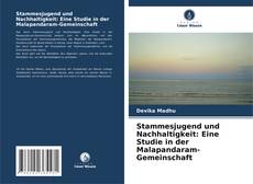 Buchcover von Stammesjugend und Nachhaltigkeit: Eine Studie in der Malapandaram-Gemeinschaft