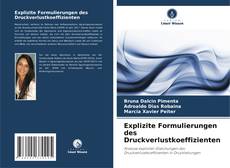Bookcover of Explizite Formulierungen des Druckverlustkoeffizienten