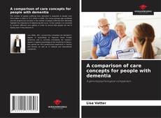 Borítókép a  A comparison of care concepts for people with dementia - hoz