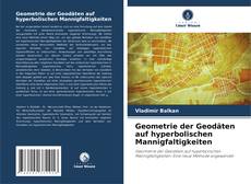Bookcover of Geometrie der Geodäten auf hyperbolischen Mannigfaltigkeiten