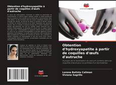 Bookcover of Obtention d'hydroxyapatite à partir de coquilles d'œufs d'autruche