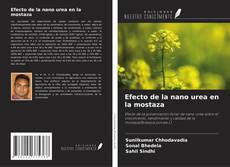 Couverture de Efecto de la nano urea en la mostaza