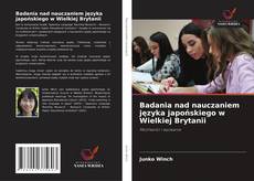 Buchcover von Badania nad nauczaniem języka japońskiego w Wielkiej Brytanii