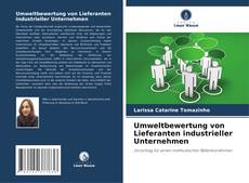 Capa do livro de Umweltbewertung von Lieferanten industrieller Unternehmen 