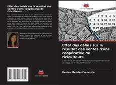 Borítókép a  Effet des délais sur le résultat des ventes d'une coopérative de riziculteurs - hoz