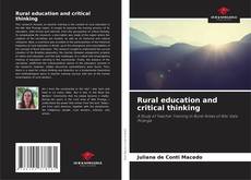 Bookcover of Rural education and critical thinking