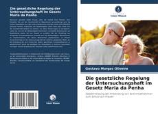 Portada del libro de Die gesetzliche Regelung der Untersuchungshaft im Gesetz Maria da Penha