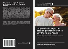 La previsión legal de prisión preventiva en la Ley Maria da Penha的封面