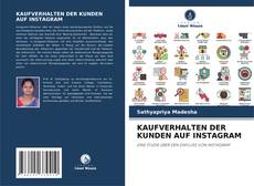 Portada del libro de KAUFVERHALTEN DER KUNDEN AUF INSTAGRAM